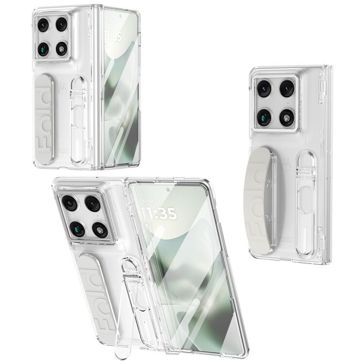 Защитный чехол UniCase Wrist Stand (FF) для Motorola Razr Fold - Transparent: фото 4 из 15