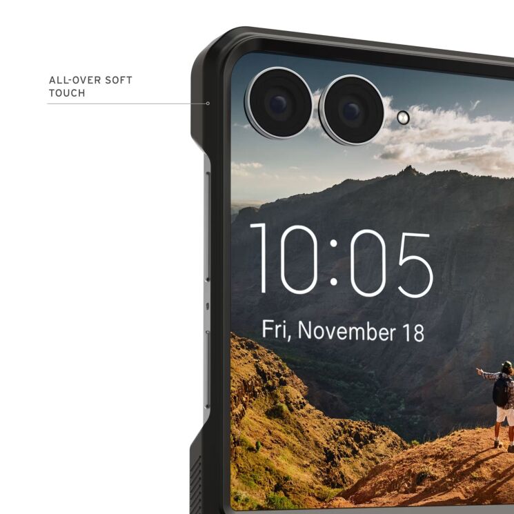 Защитный чехол URBAN ARMOR GEAR Mouve для Samsung Galaxy Flip 8 (214561113131) - Ash: фото 8 из 13