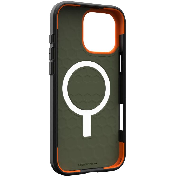 Защитный чехол URBAN ARMOR GEAR (UAG) Civilian MagSafe для Apple iPhone 16 Pro Max - Olive Drab: фото 5 из 12