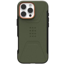 Защитный чехол URBAN ARMOR GEAR (UAG) Civilian MagSafe для Apple iPhone 16 Pro Max - Olive Drab: фото 1 из 12