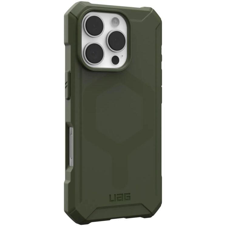 Захисний чохол URBAN ARMOR GEAR (UAG) Essential Armor MagSafe для Apple iPhone 16 Pro - Olive Drab: фото 3 з 13