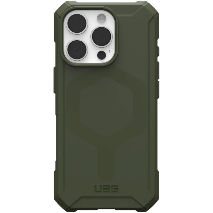 Захисний чохол URBAN ARMOR GEAR (UAG) Essential Armor MagSafe для Apple iPhone 16 Pro - Olive Drab: фото 1 з 13