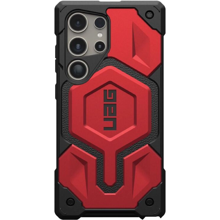 Защитный чехол URBAN ARMOR GEAR (UAG) Monarch Pro для Samsung Galaxy S24 Ultra (S928) - Crimson: фото 1 из 8