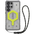 Захисний чохол URBAN ARMOR GEAR (UAG) Pathfinder Clear MagSafe для Samsung Galaxy S25 Ultra (S938) 2144831BV01 - Active Neon Lanyard (374510C)