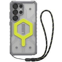 Захисний чохол URBAN ARMOR GEAR (UAG) Pathfinder Clear MagSafe для Samsung Galaxy S25 Ultra (S938) 2144831BV01 - Active Neon Lanyard: фото 1 з 8