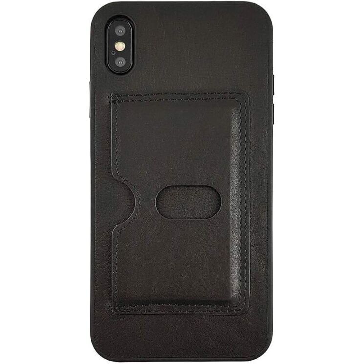 Защитный чехол Uunique London Wallet Case для Apple iPhone XS Max - Black: фото 4 из 8