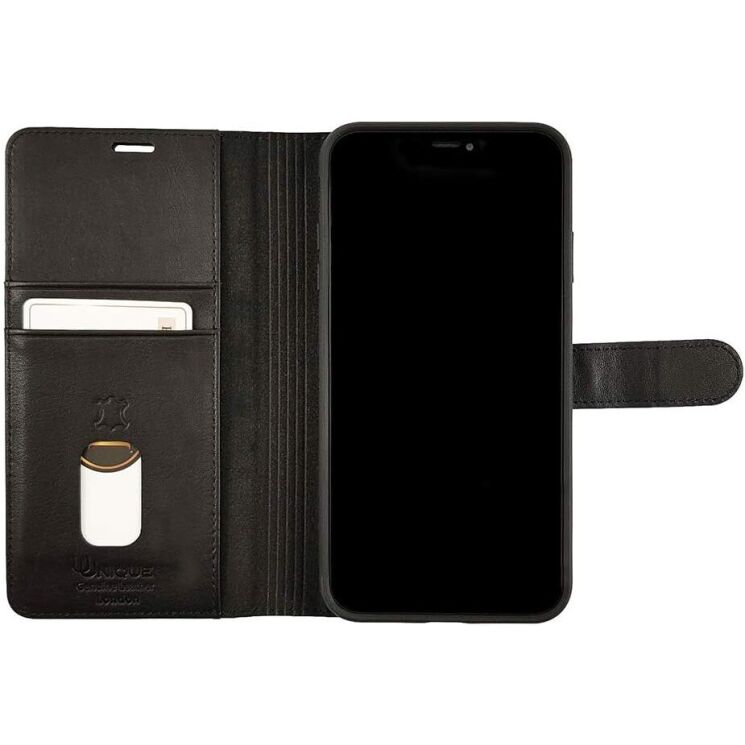 Защитный чехол Uunique London Wallet Case для Apple iPhone XS Max - Black: фото 6 из 8
