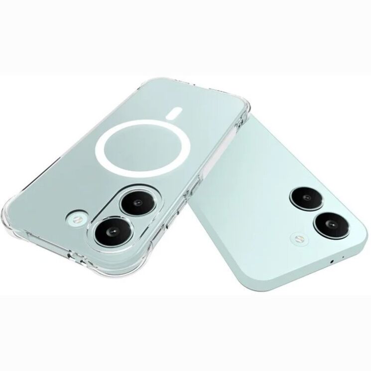 Защитный чехол WANLONFENG Clear MagCase для Xiaomi Poco X8 Pro - Transparent (409059T) Защитный чехол WANLONFENG Clear MagCase для Xiaomi Poco X8 Pro - Transparent: фото 4 из 6
