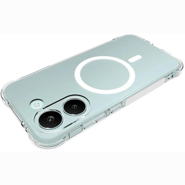 Защитный чехол WANLONFENG Clear MagCase для Xiaomi Poco X8 Pro - Transparent (409059T) Защитный чехол WANLONFENG Clear MagCase для Xiaomi Poco X8 Pro - Transparent: фото 3 из 6
