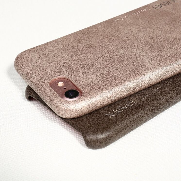 Защитный чехол X-LEVEL Vintage для iPhone 7 / iPhone 8 - Gold: фото 3 из 13