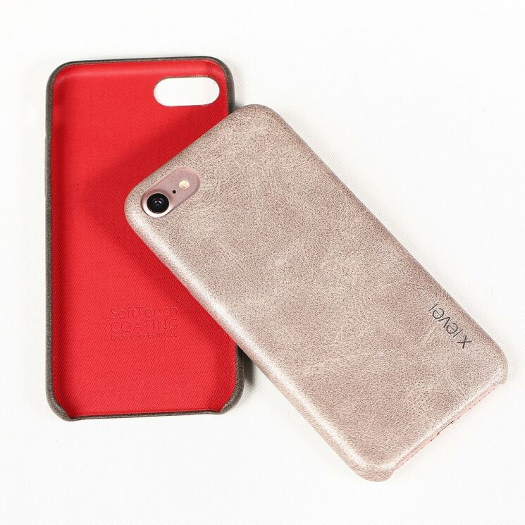 Защитный чехол X-LEVEL Vintage для iPhone 7 / iPhone 8 - Gold: фото 4 из 13
