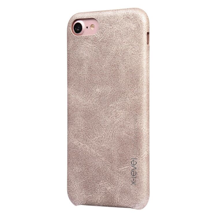Защитный чехол X-LEVEL Vintage для iPhone 7 / iPhone 8 - Gold: фото 2 из 13