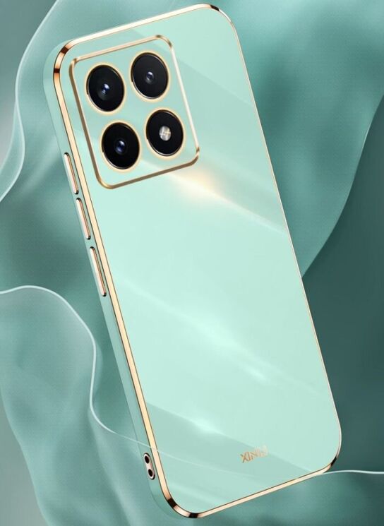 Защитный чехол XINLI Porcelain Design для Xiaomi 14T - Black: фото 5 из 9
