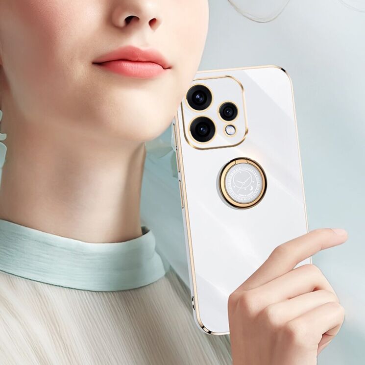 Захисний чохол XINLI Porcelain Ring для OPPO Reno 15 - Cyan: фото 5 з 6