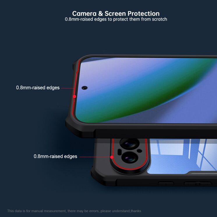Защитный чехол XUNDD Rugged Case для Google Pixel 11 Pro XL - Black: фото 7 из 7