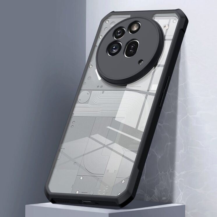 Захисний чохол XUNDD Rugged Case для Nothing Phone (3a) Pro - Black: фото 3 з 6