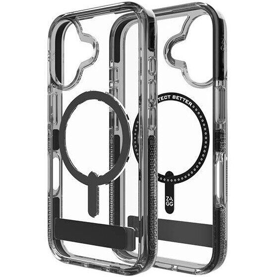 Захисний чохол Zagg Gear4 Piccadilly Snap with Kickstand для iPhone 16 Plus (702316272) - Black: фото 1 з 6