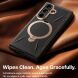 Защитный комплект TORRAS Ostand Q3 VegSkin with MagSafe (FF) для Samsung Galaxy Fold 8 Ultra - Brown (424065Z). Фото 4 из 10