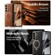 Защитный комплект TORRAS Ostand Q3 VegSkin with MagSafe (FF) для Samsung Galaxy Fold 8 Ultra - Brown (424065Z). Фото 9 из 10
