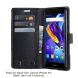 Чехол-книжка MUXMA Canvas Diary для Sony Xperia XZ2 Compact - Black (179411B). Фото 7 из 14