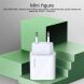Мережевий зарядний пристрій USAMS US-CC118 T34 PD Fast Travel Charger (20W) - White (141830W). Фото 4 з 12