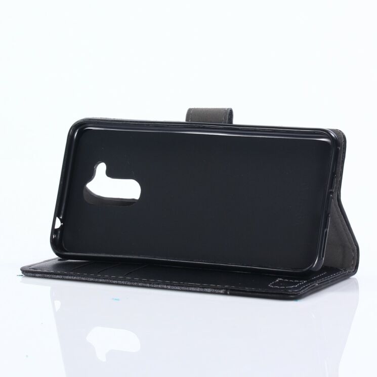 Чехол-книжка MUXMA Canvas Diary для Sony Xperia XZ2 Compact - Black: фото 12 из 14