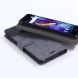 Чехол-книжка MUXMA Canvas Diary для Sony Xperia XZ2 Compact - Black (179411B). Фото 6 из 14