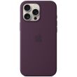 Оригинальный чехол Silicone Case with MagSafe для Apple iPhone 16 Pro Max (MYYW3) - Plum (366356V)