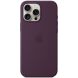 Оригинальный чехол Silicone Case with MagSafe для Apple iPhone 16 Pro Max (MYYW3) - Plum (366356V). Фото 1 из 5