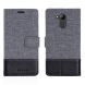 Чехол-книжка MUXMA Canvas Diary для Sony Xperia XZ2 Compact - Black (179411B). Фото 1 из 14