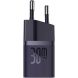 Сетевое зарядное устройство Baseus GaN5S Fast Charger 1C 30W (P10162504) - Midnight Purple (346114V). Фото 3 из 21