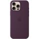 Оригинальный чехол Silicone Case with MagSafe для Apple iPhone 16 Pro Max (MYYW3) - Plum (366356V). Фото 3 из 5