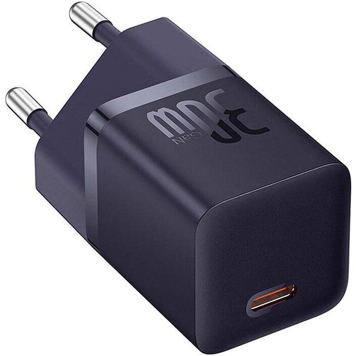 Сетевое зарядное устройство Baseus GaN5S Fast Charger 1C 30W (P10162504) - Midnight Purple: фото 4 из 21