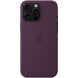 Оригинальный чехол Silicone Case with MagSafe для Apple iPhone 16 Pro Max (MYYW3) - Plum (366356V). Фото 2 из 5
