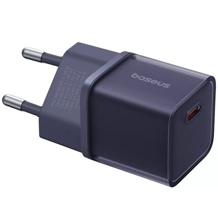 Сетевое зарядное устройство Baseus GaN5S Fast Charger 1C 30W (P10162504) - Midnight Purple: фото 2 из 21