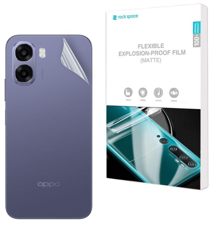 Антибликовая пленка на заднюю панель RockSpace Explosion-Proof Matte для OPPO A6x (406520) Антибликовая пленка на заднюю панель RockSpace Explosion-Proof Matte для OPPO A6x: фото 1 из 9