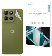 Антибликовая пленка на заднюю панель RockSpace Matte для Motorola Moto G15 Power: фото 1 из 9