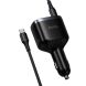 Автомобільний зарядний пристрій Hoco Z70 PD45W (2Type-C + USB) + кабель Type-C to Type-C - Black (923427B). Фото 3 з 8