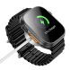 Беспроводное зарядное устройство Hoco CW59 для Samsung Galaxy Watch / Apple Watch - White (958273W). Фото 2 из 9