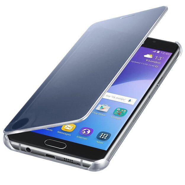 Чехол Clear View Cover для Samsung Galaxy A5 (2016) EF-ZA510CBEGRU - Dark Blue: фото 4 из 4