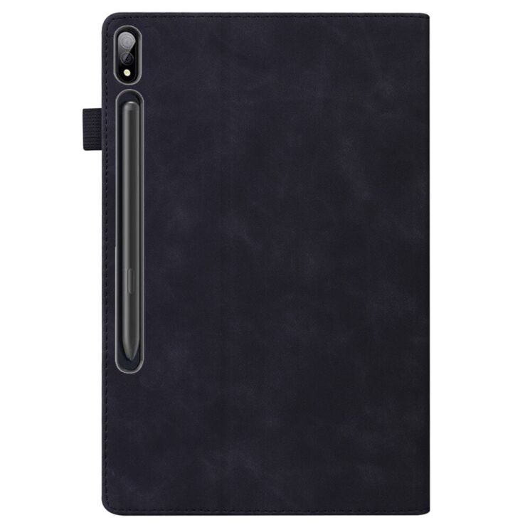 Чехол Deexe Business Style для Samsung Galaxy Tab S7 / S8 / S9 / S9 FE / S10 FE (T870/T875/X700/X706/X710/X716/X510/X516/X520/X526) - Black: фото 3 из 10