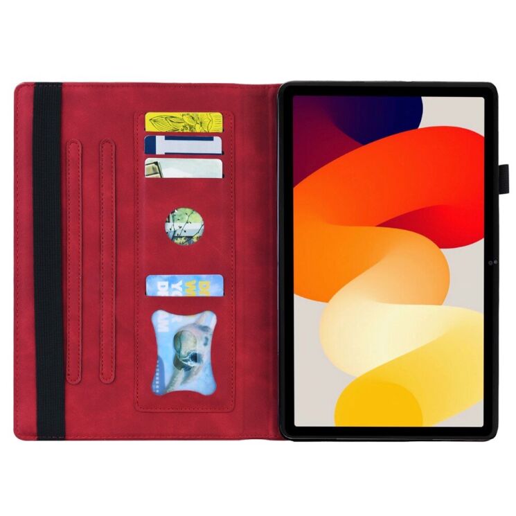 Чехол Deexe Business Style для Xiaomi Redmi Pad 2 - Red: фото 2 из 8