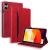 Чохол Deexe Business Style для Xiaomi Redmi Pad 2 - Red: фото 1 з 8
