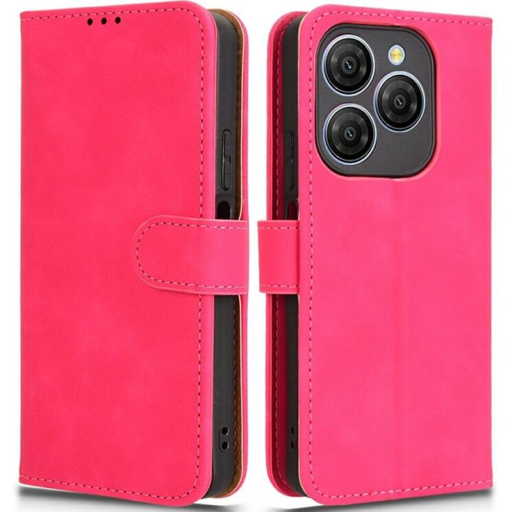 Чехол Deexe Classic Wallet для BlackView Shark 9 - Rose: фото 1 из 6
