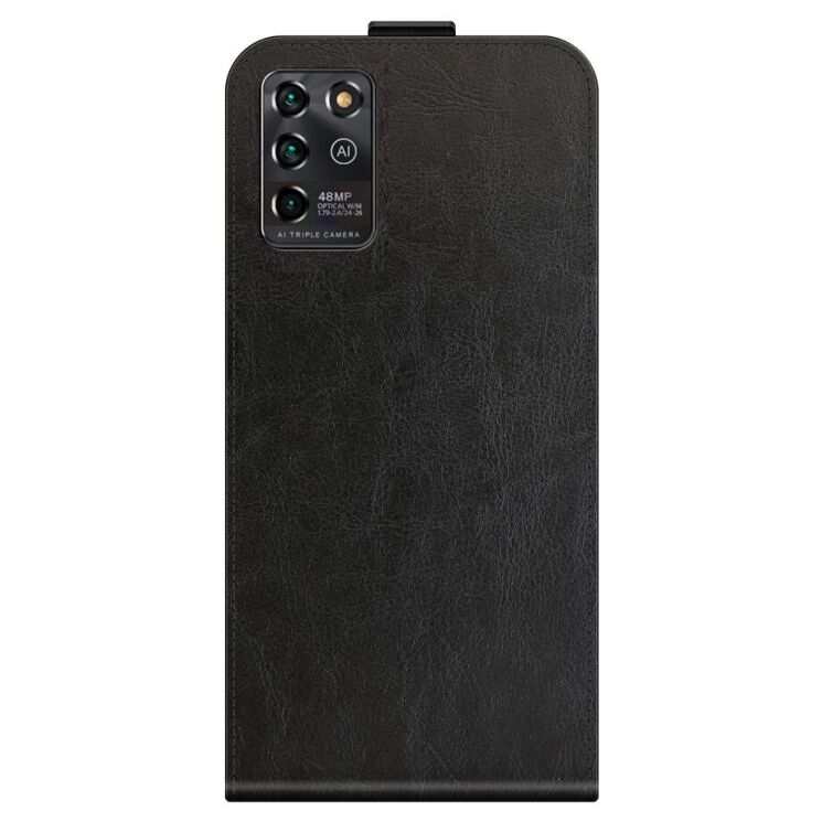 Чехол Deexe Flip Case для ZTE Blade V30 Vita - Black: фото 3 из 7