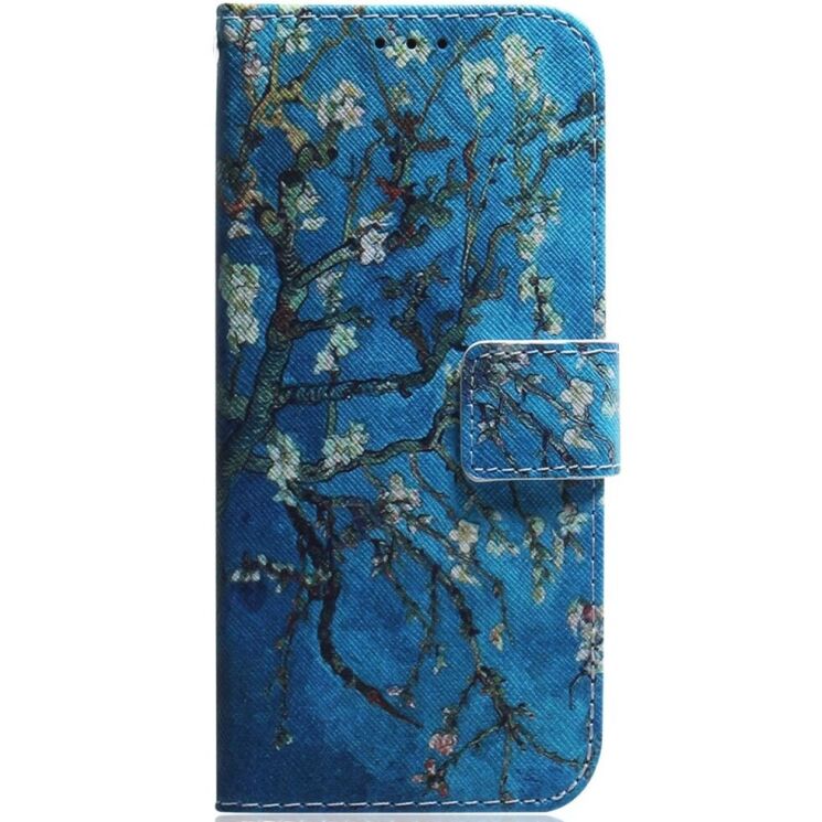 Чехол Deexe Life Style Wallet для Infinix Note 30 VIP - Apricot Flowers: фото 4 из 8