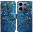 Чехол Deexe Life Style Wallet для Infinix Note 30 VIP - Apricot Flowers (338715E)