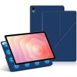 Чохол Deexe Origami Stand для Samsung Galaxy Tab S11 (X730/X736) - Dark Blue (388813DB)