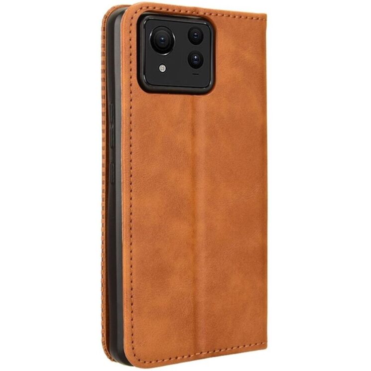 Чехол Deexe Retro Style для ASUS Zenfone 11 Ultra - Brown: фото 6 из 7