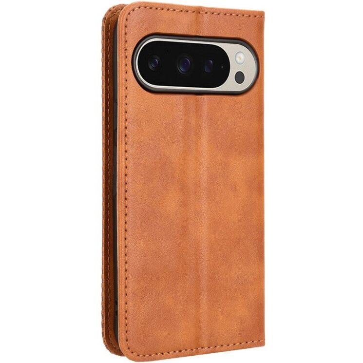 Чохол Deexe Retro Style для Google Pixel 10 Pro XL - Brown: фото 8 з 18